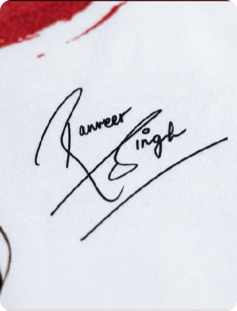 Signed Dhurandhar merchandise