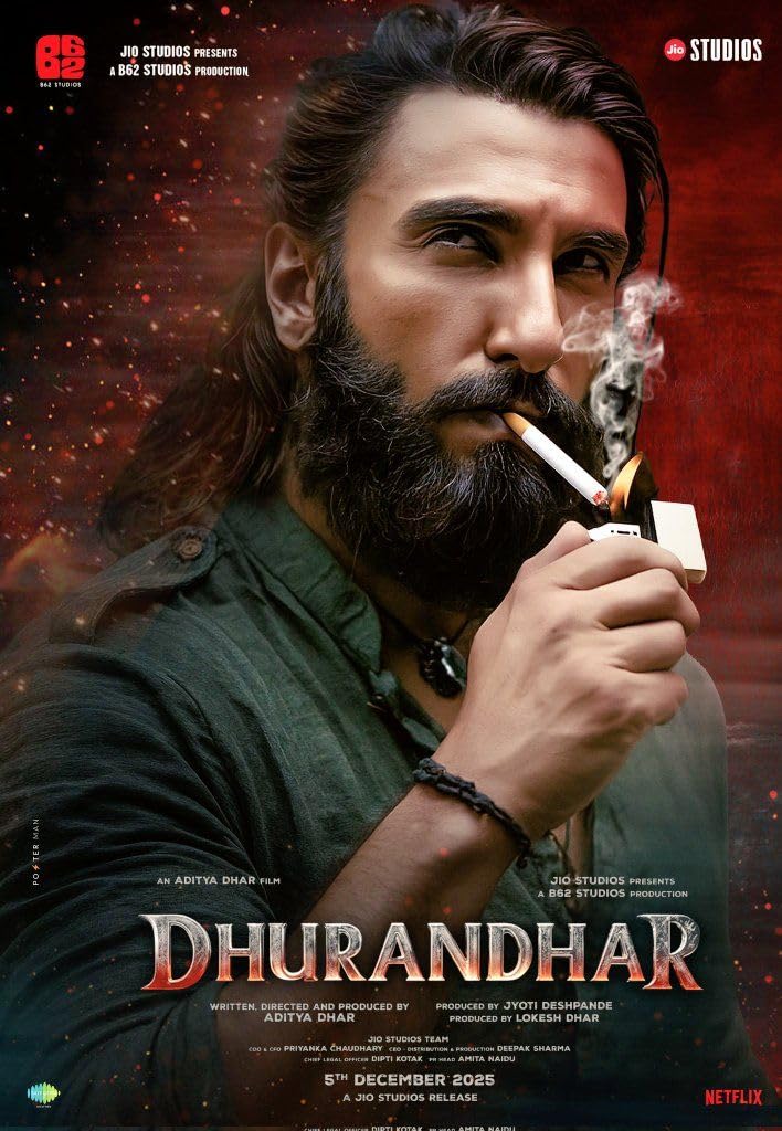 Dhurandhar poster — the reckoning
